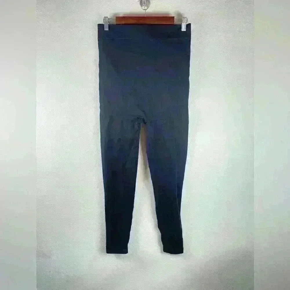 Blanqi Belly Support Maternity Leggings Black Women’s size Large